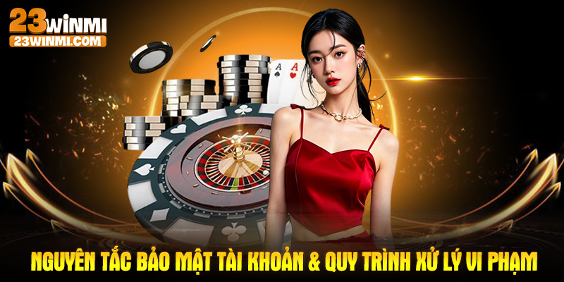 Nguyên tắc bảo mật & quy trình xử lý vi phạm