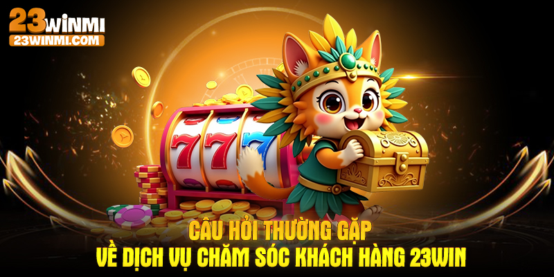 Câu hỏi thường gặp về dịch vụ chăm sóc khách hàng tại 23Win