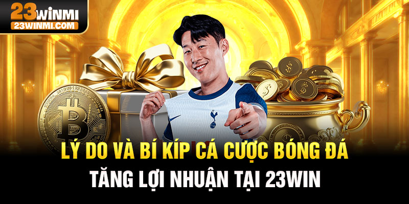 Lý do và bí kíp cá cược bóng đá tăng lợi nhuận tại 23Win