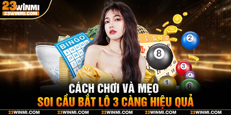 Cách chơi và mẹo soi cầu bắt lô 3 càng hiệu quả