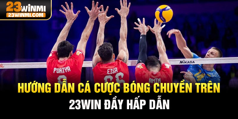Hướng dẫn cá cược bóng chuyền trên 23Win đầy hấp dẫn